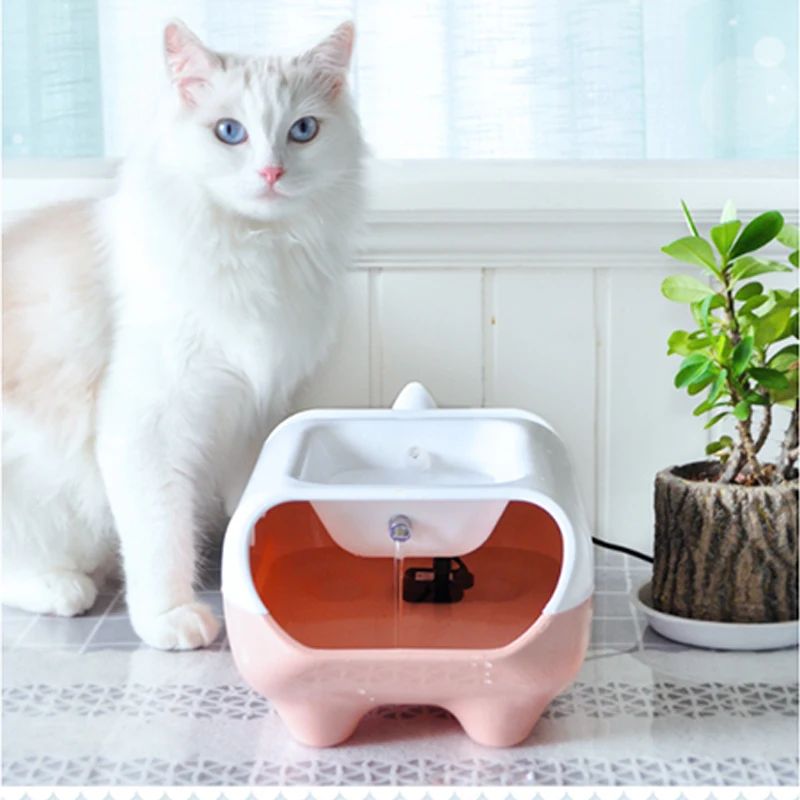 Pet cat water dispenser dog automatic drinking fountain Big mouth bear filter circulating oxygen electric water bowl original fa, Customized color
Pet cat water dispenser dog automatic drinking fountain Big mouth bear filter circulating oxygen electric water bowl original fa, Customized color