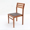 Wholesale Price Teak Wood Stacking Dining Chair for Hotel Furniture 5 Star