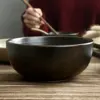 /product-detail/factory-direct-wholesale-ceramic-large-soup-bowl-porcelain-rice-bowl-matte-black-salad-bowl-for-restaurant-and-hotel-62007025192.html