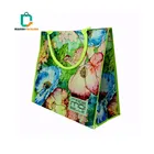 Eco Pretty Waterproof Glossy laminated PP Woven Bag