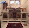 Ambaji White Marble Polished Antique Design Temple And Mandir
