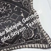 Indian Suzani Ethnic Vintage Cushion Cover Embroidery Black & Bright Embroidered Throw Pillow decorative pillows Sofa Throw