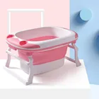 Baby foldable bath bucket folding bathtub baby bathtub