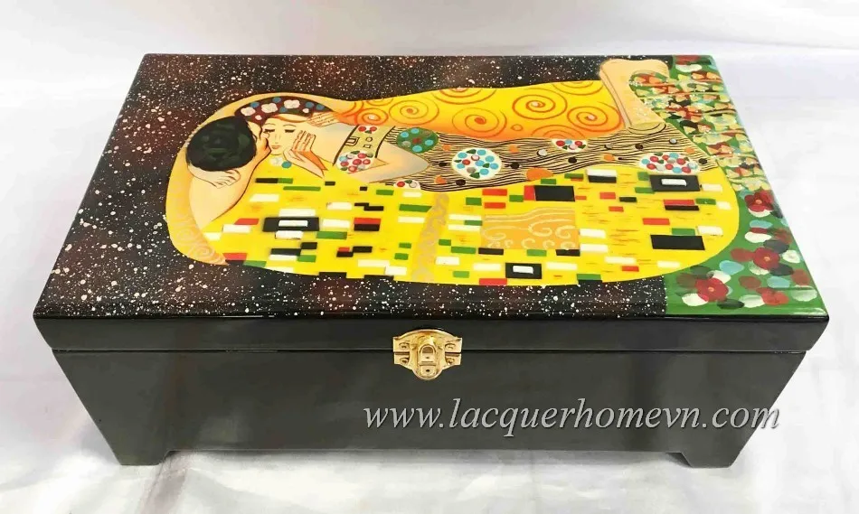 hot sale customized gift box with mdf lacquer material