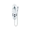 China Design Bathroom 4 Funtion Massage Heat Water With Handset And Jet Cheap Resin Wall Mounted Acrylic Shower Panel