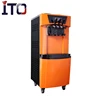 ITO-9228 Commercial 110V 3Flavor Soft Ice Cream Cooling Making Machine 20-30L/H Standing Type