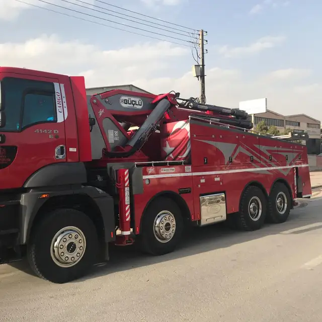 gh 105 l heavy tow truck/wrecker