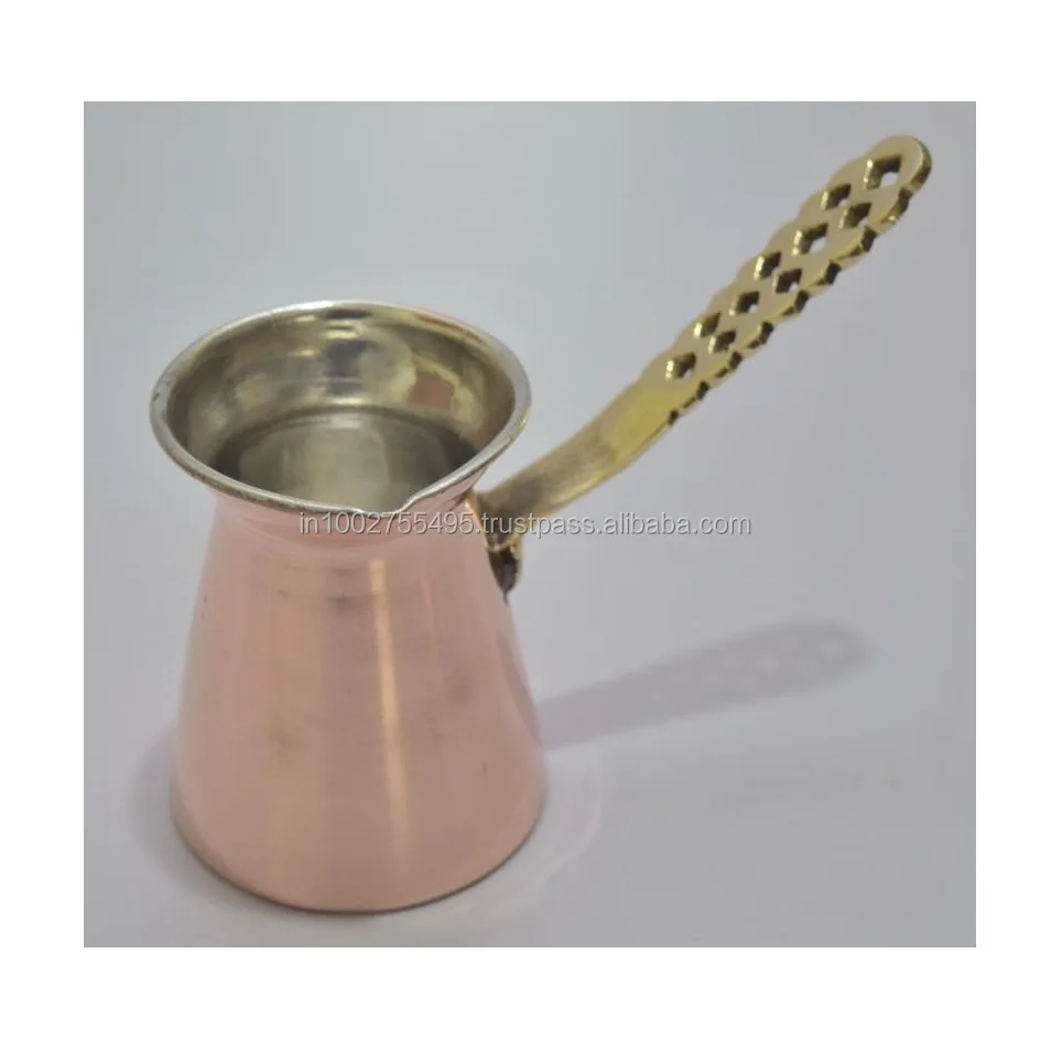 Brass & Copper Coffee Warmer Pot / Ibrik