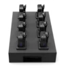 USB 2.0/3.0 Port Date Upload Charging Docking Station Date Management Software System for 10 Units Body Worn Camera