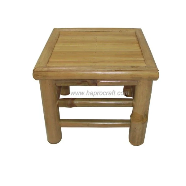 antique bamboo stool