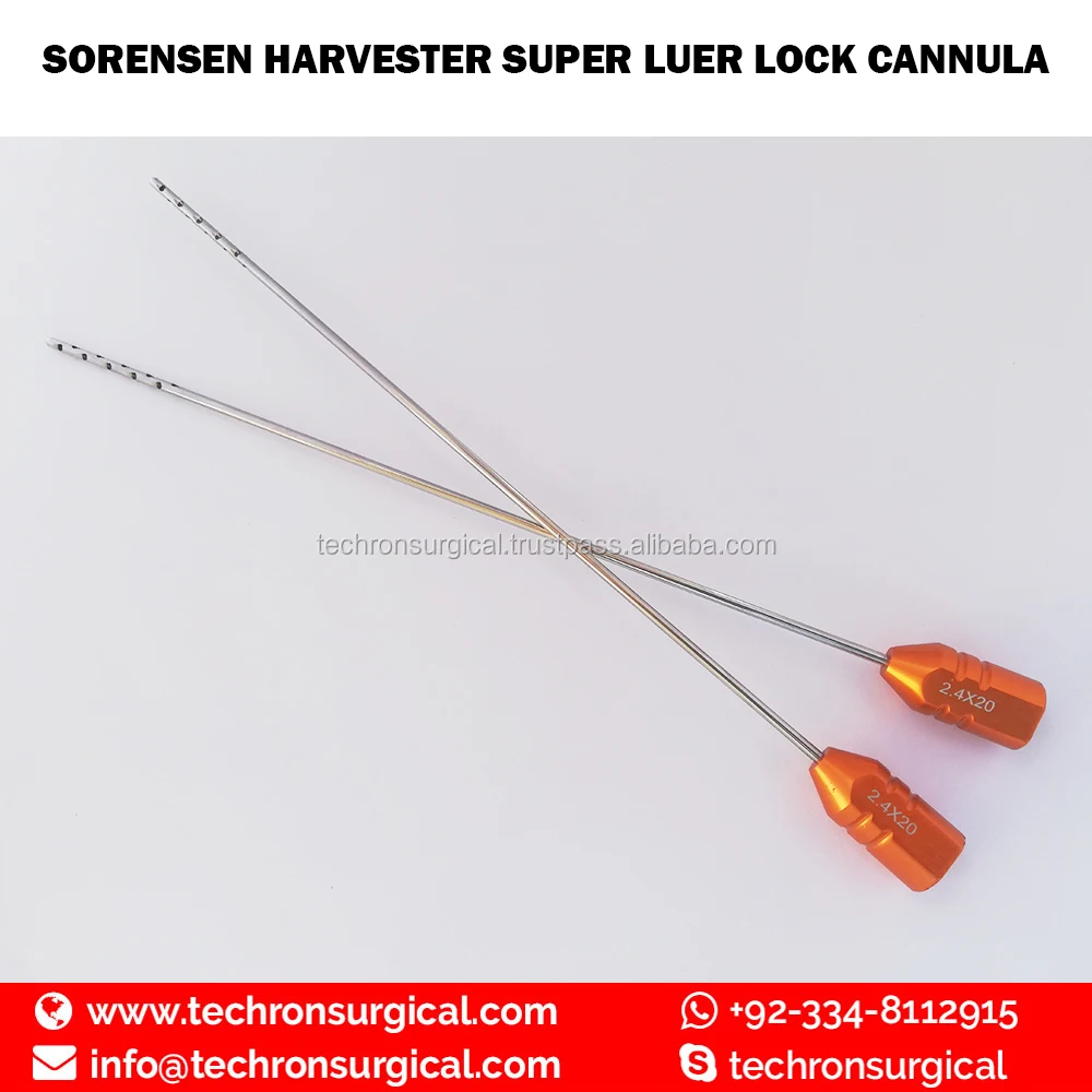 sorensen harvester cannula