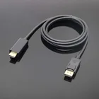 Display Port to HDMI Adapter DP male to HDMI male Converter 1.8m White/Black