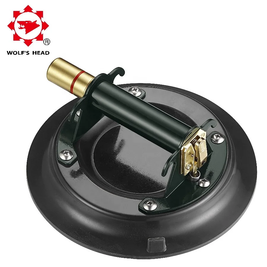 9 Inch Heavy Duty Spherical Rubber Pad Pump Vacuum Suction Cup For