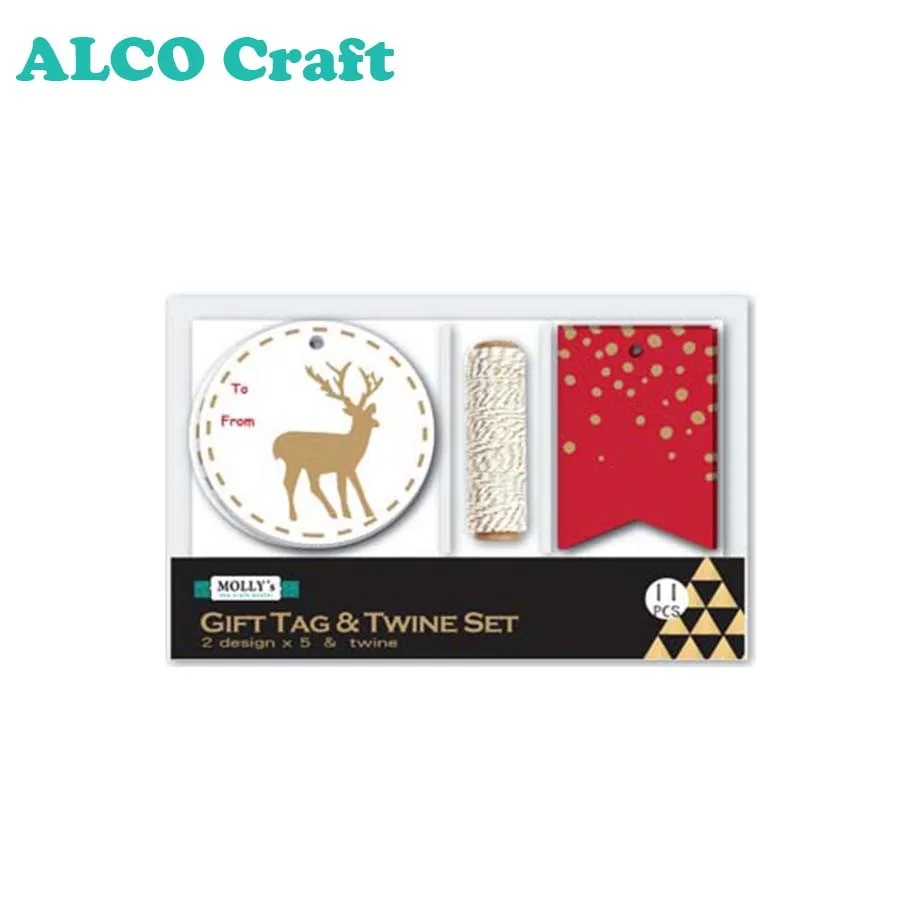 mollys lovely design christmas paper gift hang tags with baker