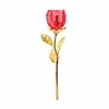 Decoration Romance Valentine's Day Gift Red Flower Crystal Rose Gifts