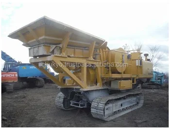 < SOLD OUT>USED KOMATSU JAW CRUSHER BR210JG-1 FROM JAPAN