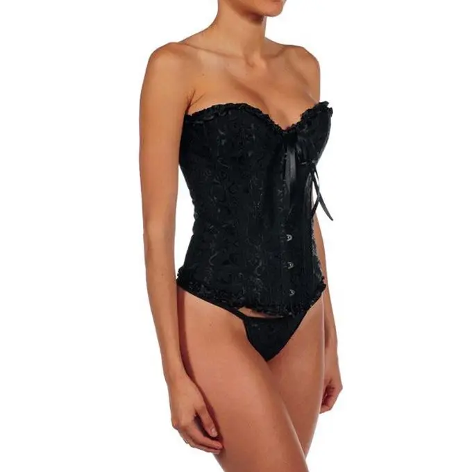 Black Sexy Corset Women Ladies Lingerie