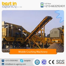 New Design High Efficiency Complete Portable Crushing Plant