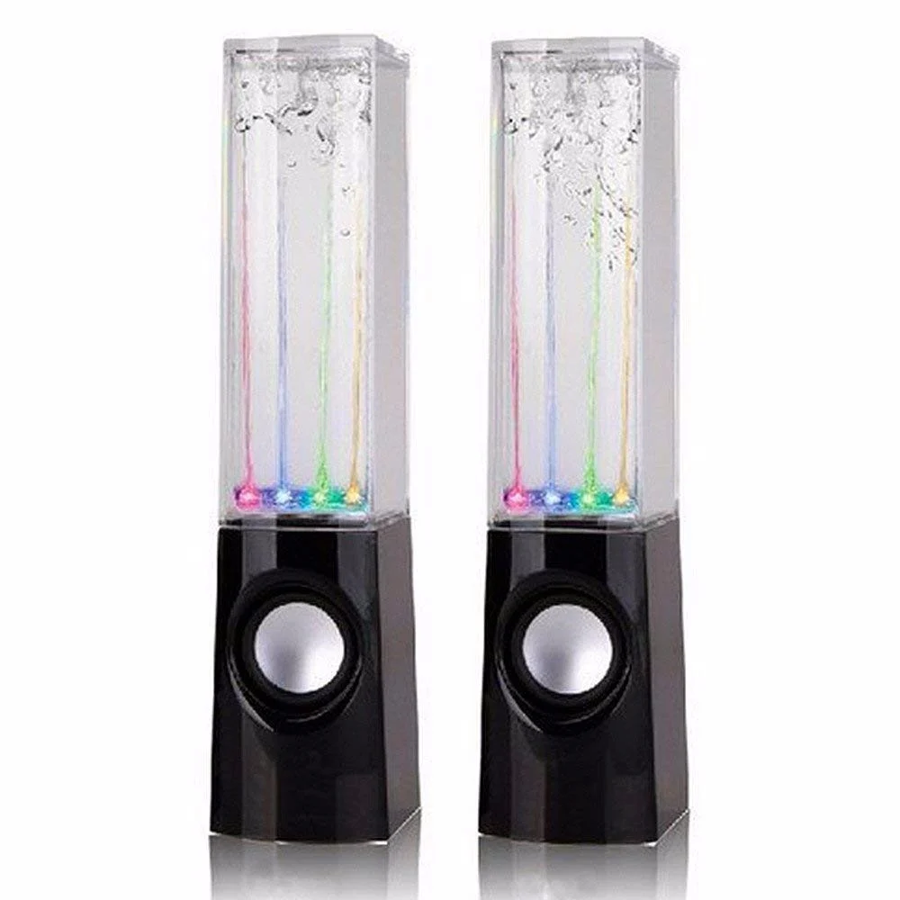 Water dancing bluetooth speaker 2.0 usb power speaker with led light - ANKUX.COM