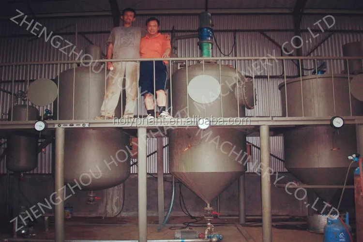 Professional and Factory price palm kernel oil refining machine