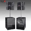 Tasso professional DJ speaker portable active pa loudspeaker sound system for T2