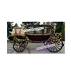 Royal Black Gold Horse Carriage, Wedding Luxurious Royal Horse Carriages, Presidential Royal Horse Drawn Carriage