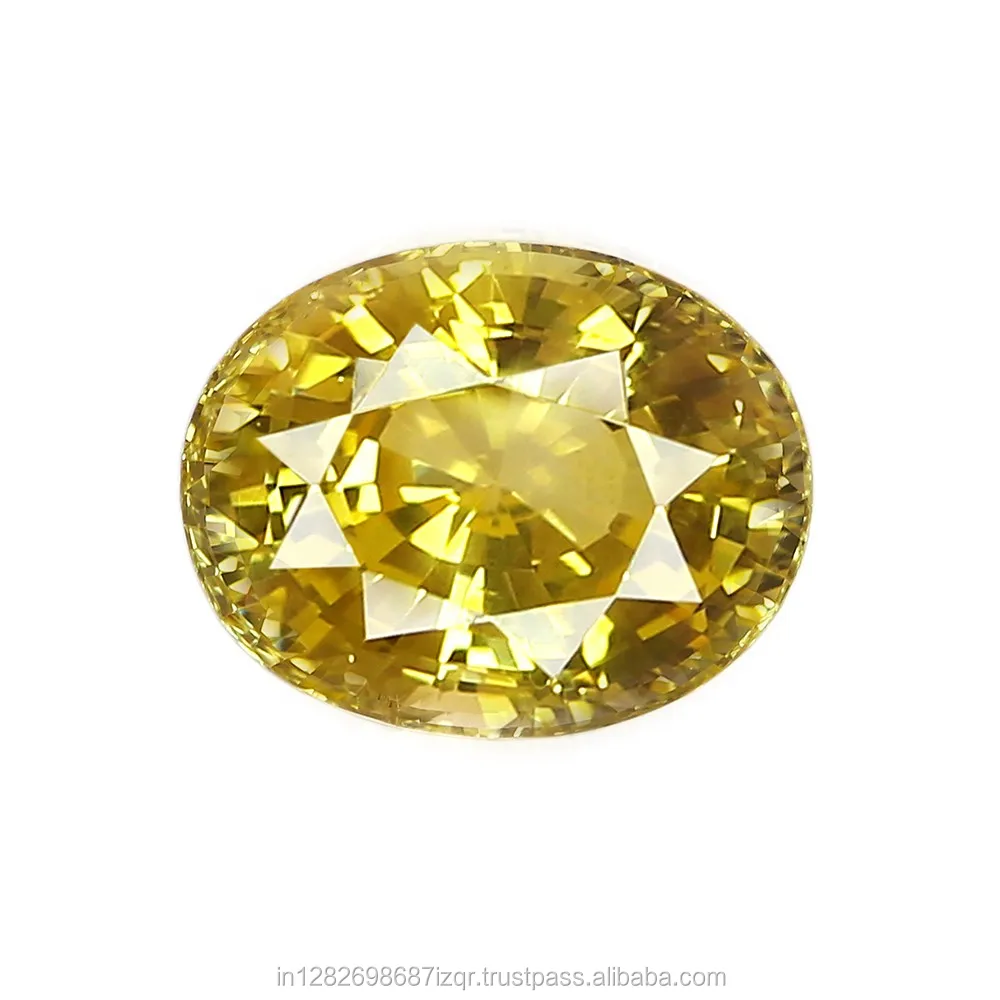 АААА качественный Натуральный Неотапливаемые цейлонский Шри-Ланки желтый сапфир драгоценные камни Кольцо