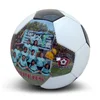 football pu material promotional inflatable soccer ball