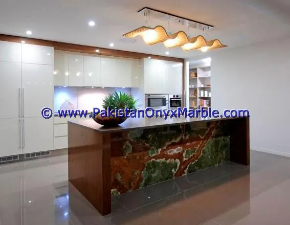 Custom Kitchen Island Luxury Back Lit Onyx Kitchen Counter Tops Buy