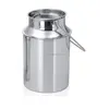 Stainless steel 304 milk can in dairy plant