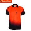 OEM Polo T Shirt For Men Sublimation Printed Men's -Fit Polo Shirt Casual Wear