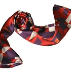 Wholesale woven satin silk tie fabric tie dye spandex fabric