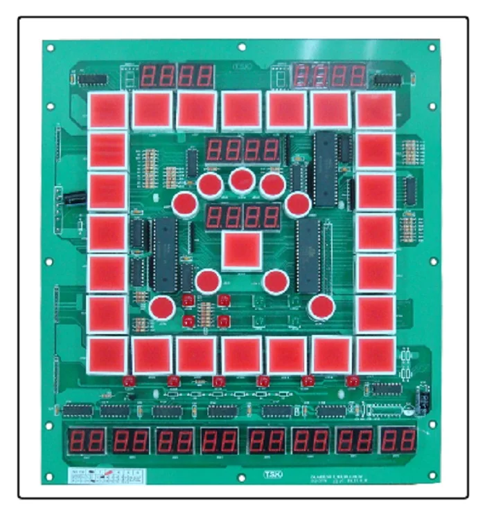 定制pcb电路板赌场老虎机: my-12 caleveritas ii