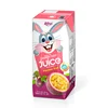 200ml Paper Box Passion Fruit Juice Drink For Kids