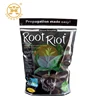 Customized Logo fertilizer bag with zipper lock/Root Riot fertilizer plastic pouch