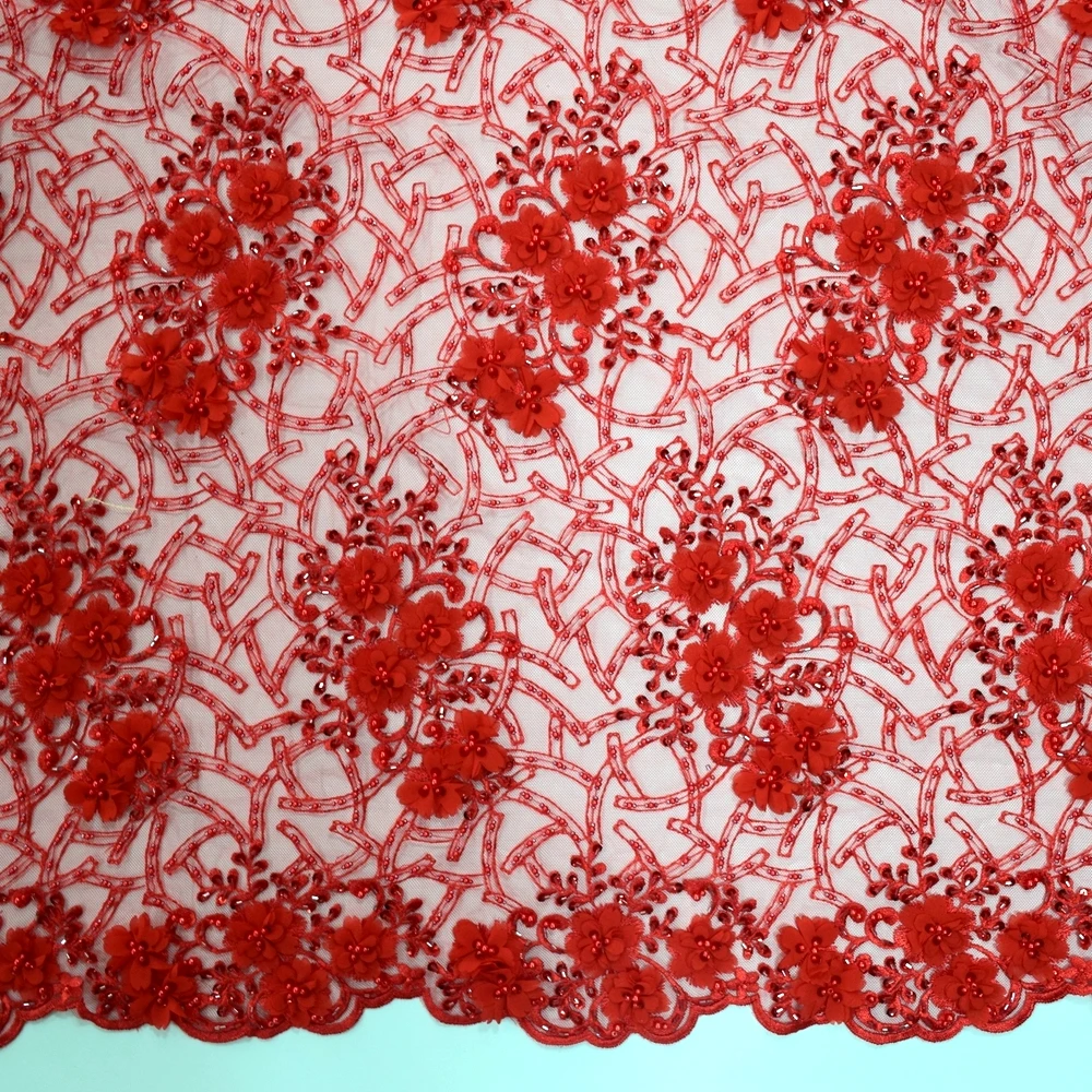 New design french red 3d flower beaded pearls lace with sequins tulle lace wedding dress bridal gown HY0884
New design french red 3d flower beaded pearls lace with sequins tulle lace wedding dress bridal gown HY0884