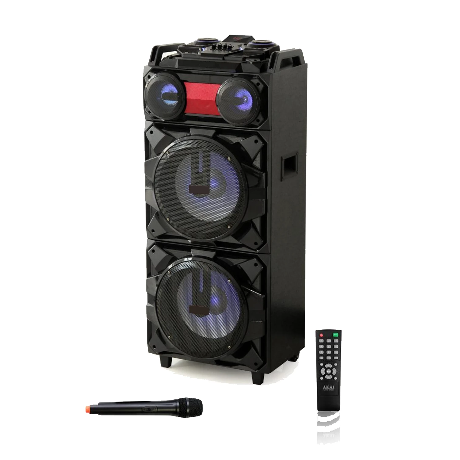 CT-81203 PORTABLE BLUETOOTH SPEAKER WITH WIRELESS Stereo MIC, FM radio, Karaoke - ANKUX Tech Co., Ltd