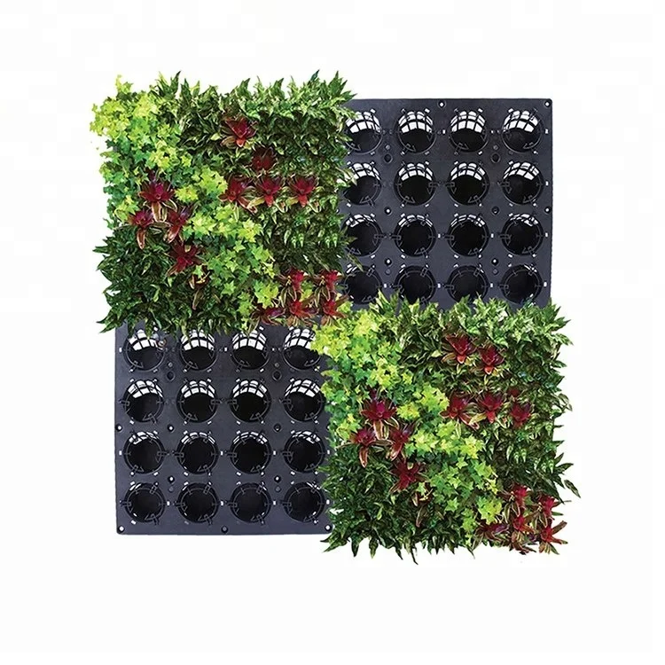 Vertical garden modules indoor and outdoor living planting green wall module garden pots & planters, Black
Vertical garden modules indoor and outdoor living planting green wall module garden pots & planters, Black