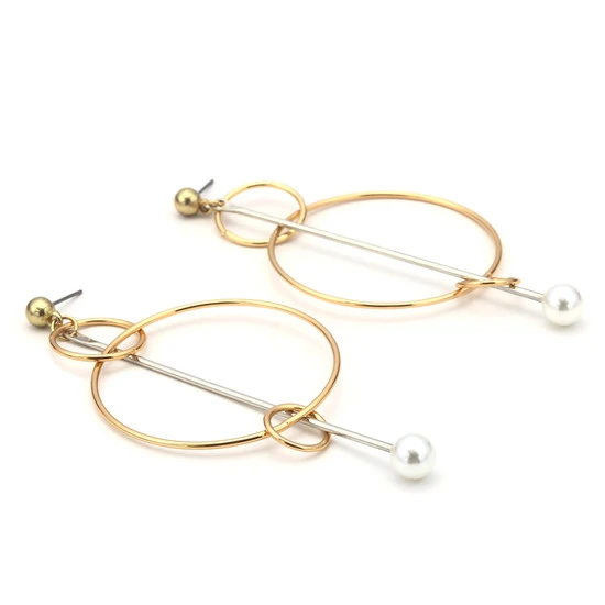 Exaggerated Personality Creative Earrings Geometric Elements Fashionable Earrings, Picture shows
Exaggerated Personality Creative Earrings Geometric Elements Fashionable Earrings, Picture shows