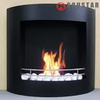 2018 indoor usage decorative bio ethanol fireplace wall decor
