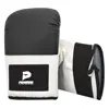 MMA PU Leather Boxing Gloves Sparring Kick Thai Gym Punching Bag Full Mitts