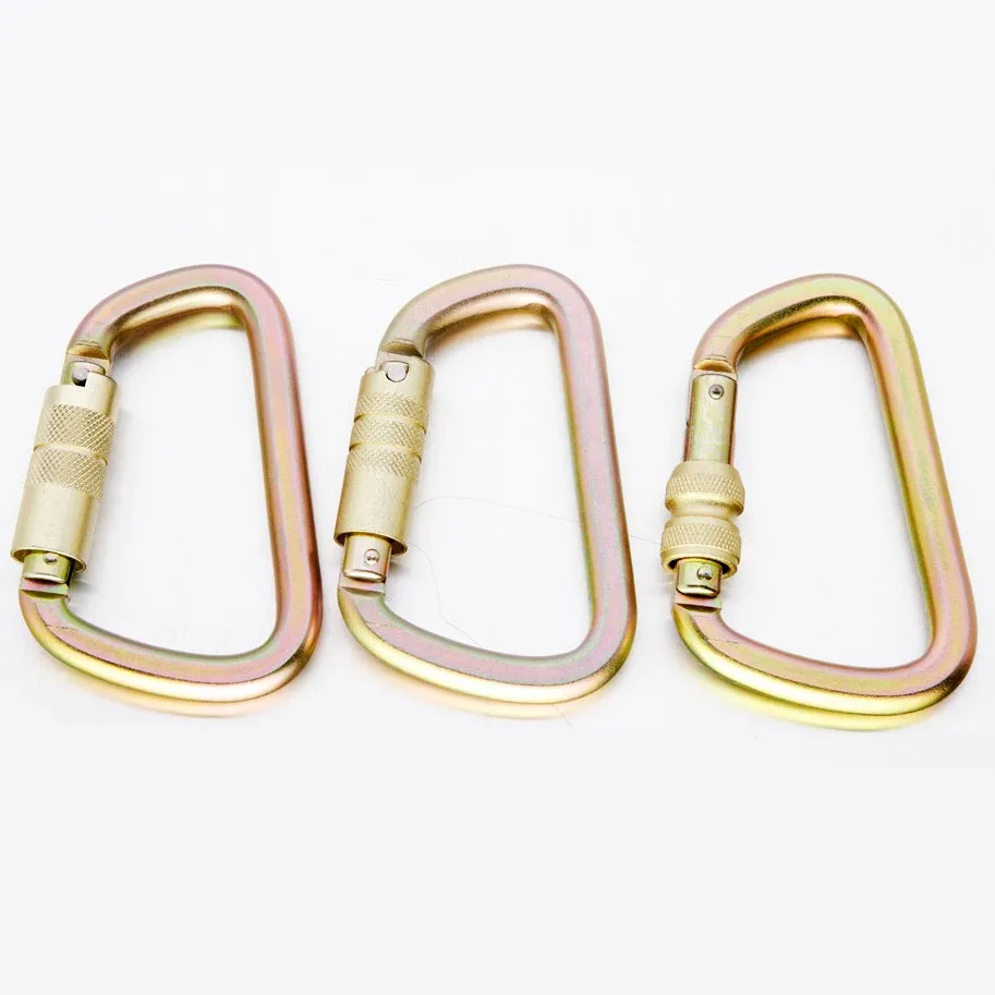 aluminum heavy duty camping hiking carabiner