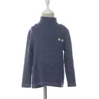 Baby Boy's FW Turtleneck Cotton Black and White Striped T-shirt for Children