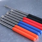 120cm telescoping flag pole with rubber handle