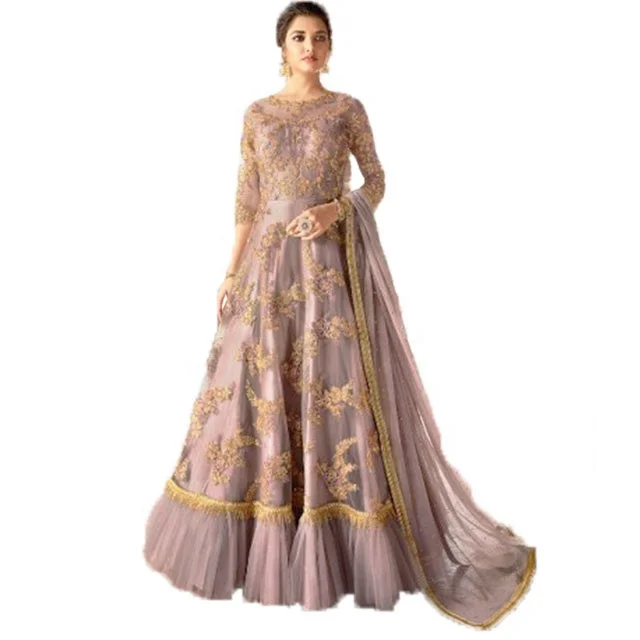 Designer Lavender Color Wedding Dress Buy Online Wholesale