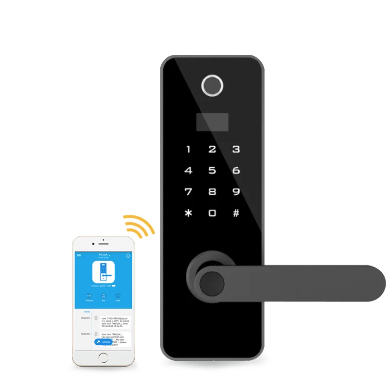 Moli K50 Wholesale Electronic Space Aluminum Wifi Password Digital Door Lock Fingerprint Double Sided Fingerprint Door Lock Buy Fingerprint Door