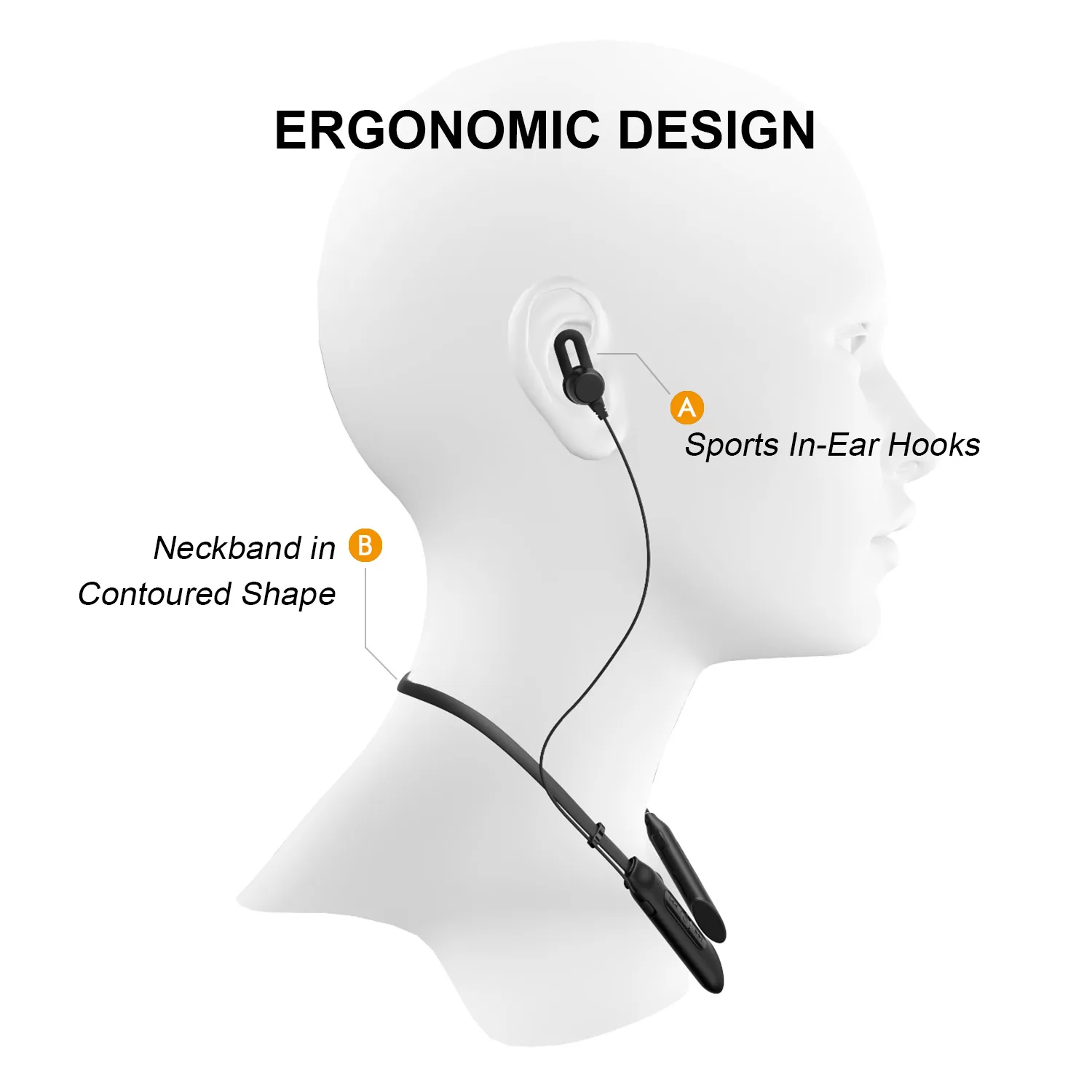 Manufacturing Head Phones Wireless Bluetooth Earbuds With Microphone - ANKUX.COM