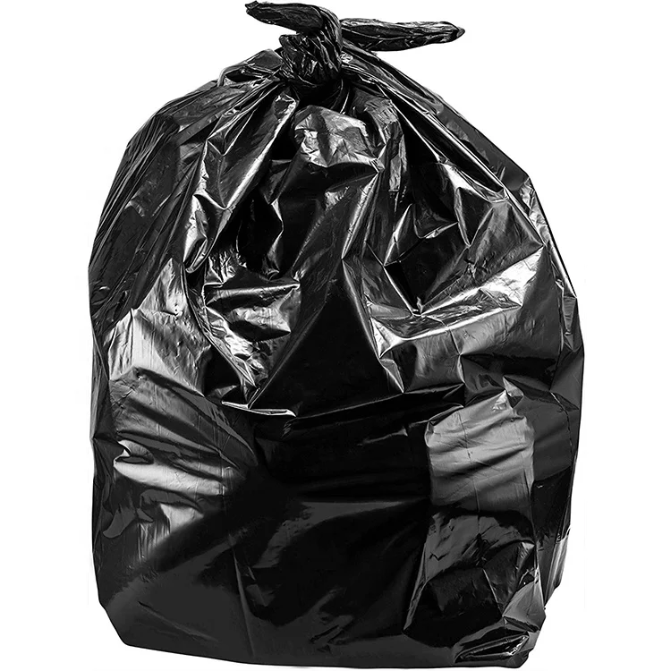 large black garbage bags