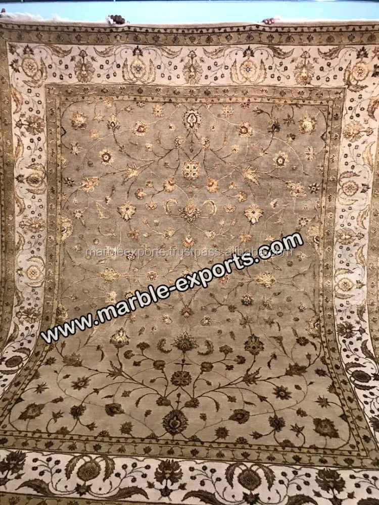High Quality 100% Silk and Wool Handmade HandTufted Carpet