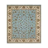 Indian Hand Knotted Wool Silk rug